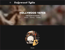 Tablet Screenshot of hollywoodyates.com